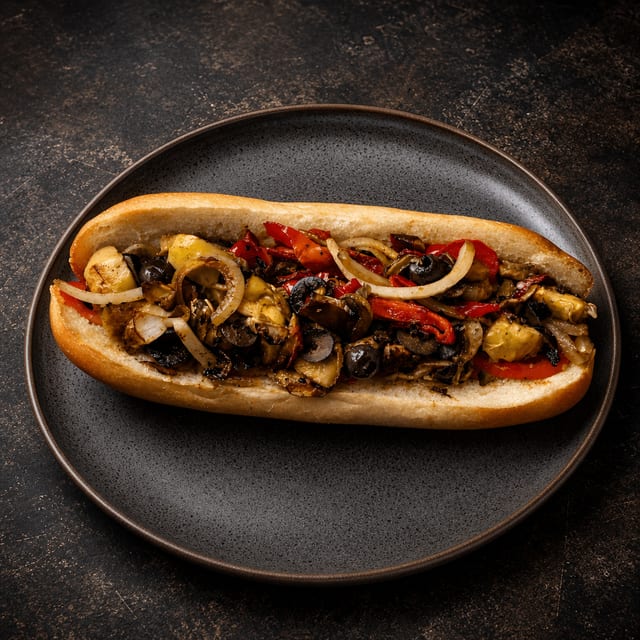 Grilled Vegetable sub.