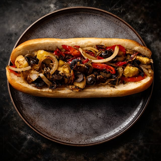 Grilled Vegetable sub.